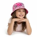 Detský letný klobúk Minnie pre dievčatá - ružový