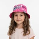 Detský letný klobúk Stitch pre dievčatá - ružový