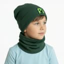 Chlapčenská čiapka s nákrčníkom creep - zelená