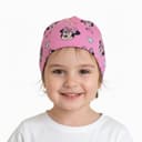 Dievčenská letná čiapka Minnie - bledoružová