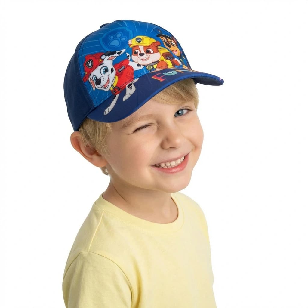 Chlapčenská šiltovka s Paw Patrol - tmavomodrá