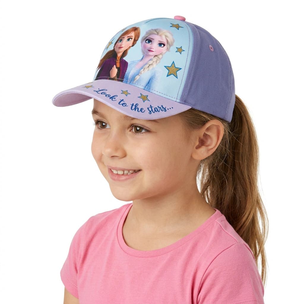 Dievčenská šiltovka Frozen - fialová