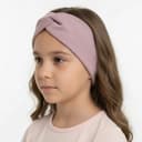 Rebrovaná čelenka - bledoružová