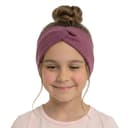 Rebrovaná čelenka - vínová