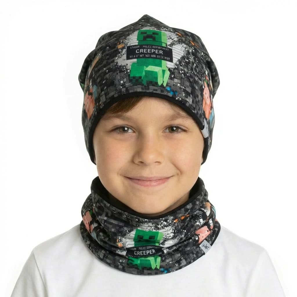 Prechodný komplet Minecraft – sivá