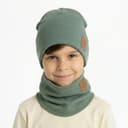 Prechodná čiapka s nákrčníkom Prime - bledozelená