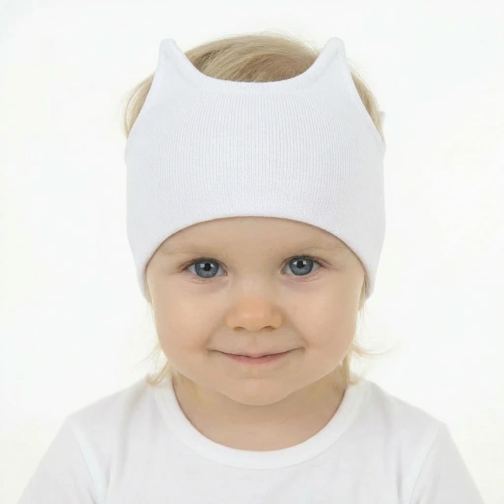 Detská korunka - biela