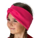 Rebrovaná čelenka - cyklamenová