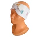 Rebrovaná čelenka - srdiečka